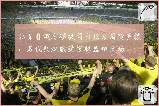 北京首钢方硕被罚出场后周琦声援，若裁判权威受损联盟难收场